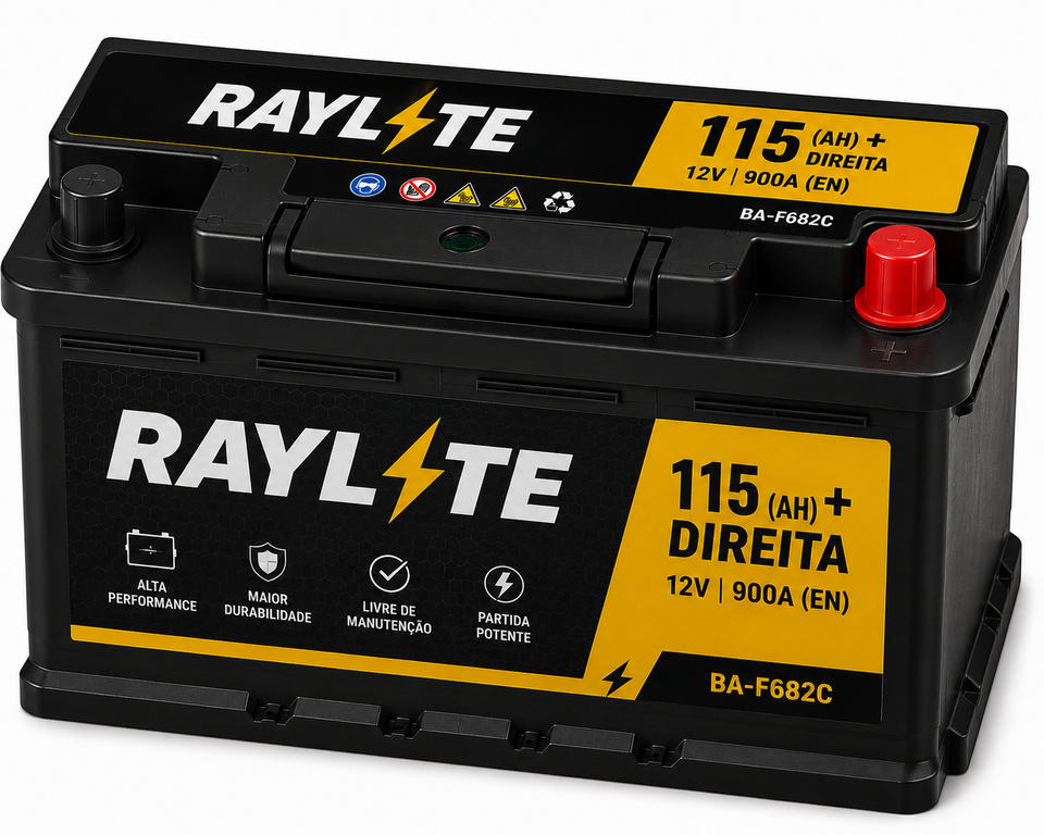 BATERIA RAYLITE 115 (AH) + DIREITA - BA-F682C