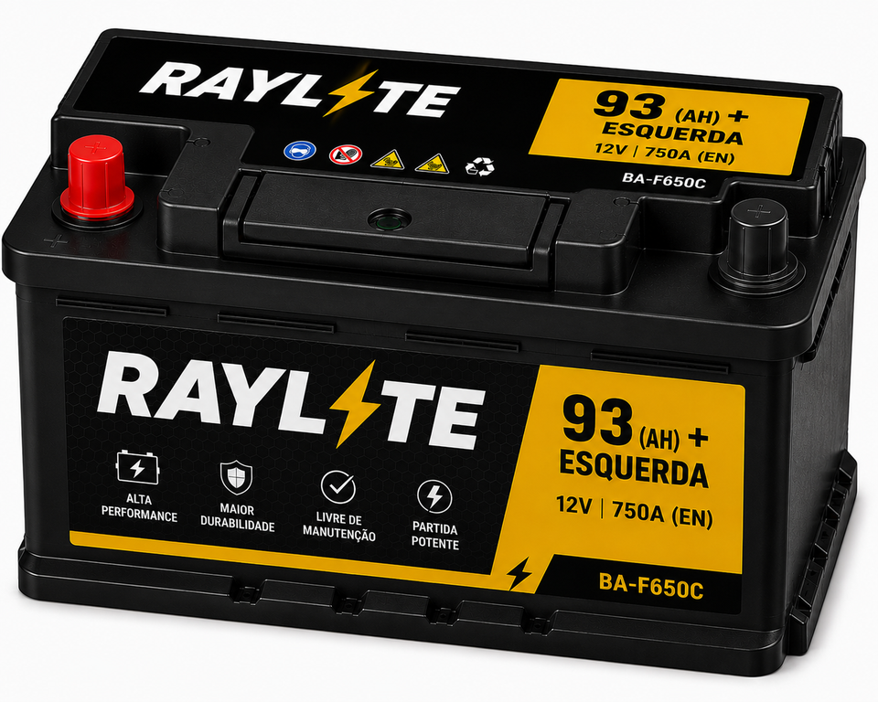 BATERIA RAYLITE 93(AH) + ESQUERDA - BA-F650C
