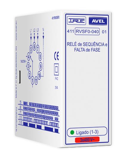Rele de sequencia de fase AVEL 411RVSFT340