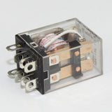 relé eletromagnético auxiliar Chint 8 pinos  JQX-13F/2Z 24VDC